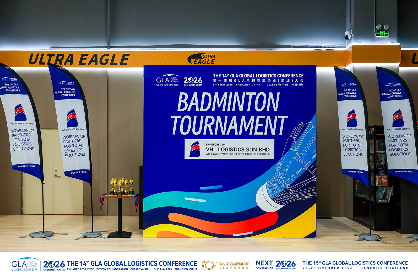VHL Logistics Sponsors GLA Badminton Tournament at the 14th GLA Global Logistics Conference 2026