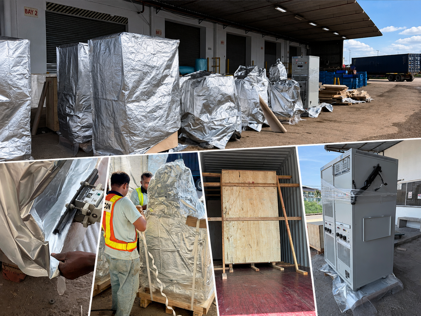 VH Group Successfully Completes Industrial Packing & Export Crating Project
